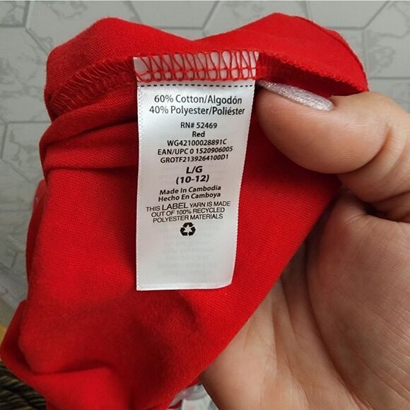 Nwt Sz L 10/12 Lot of two Girls shirts - Picture 7 of 7